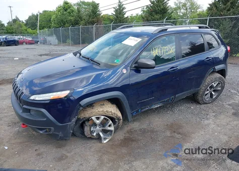 2014 Jeep Cherokee Trailhawk z USA, uszkodzony, nr VIN 1C4PJMBS4EW281449